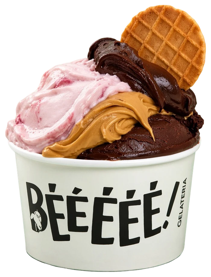 pote de gelato Béé